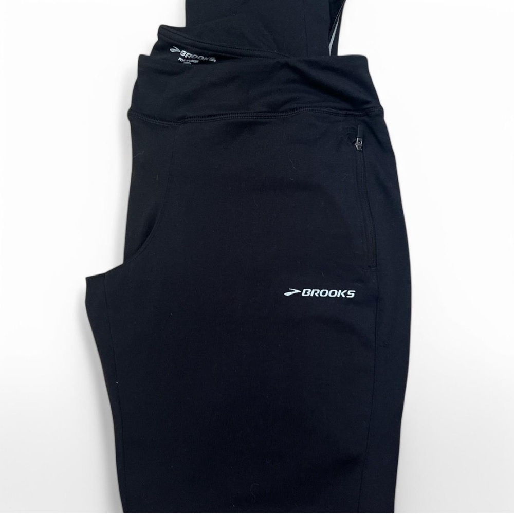 Brooks Black Athletic Flare Leggings